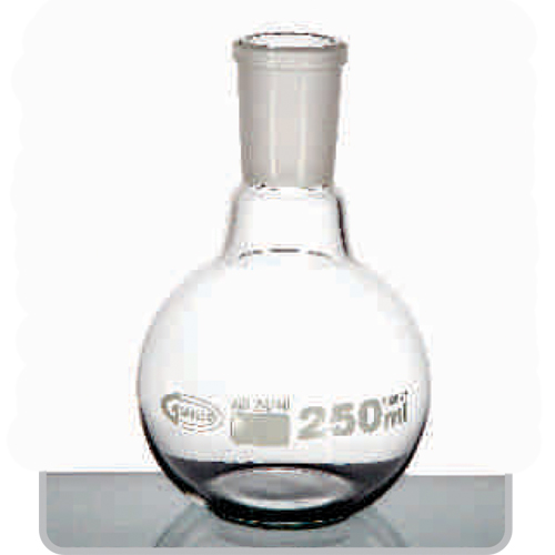 glassco玻璃宽颈平底烧瓶